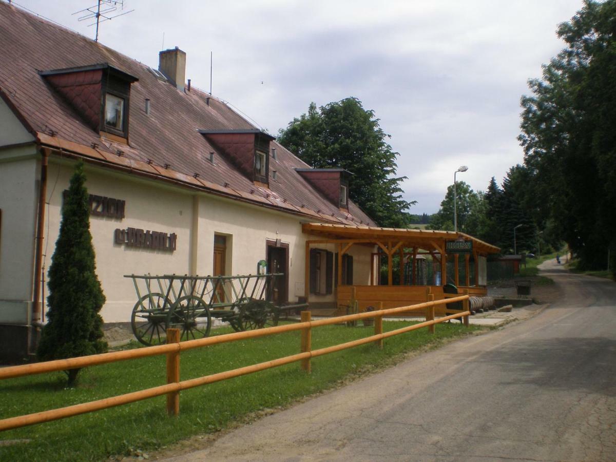 Penzion U Hradilu Vrbno pod Pradědem Eksteriør billede